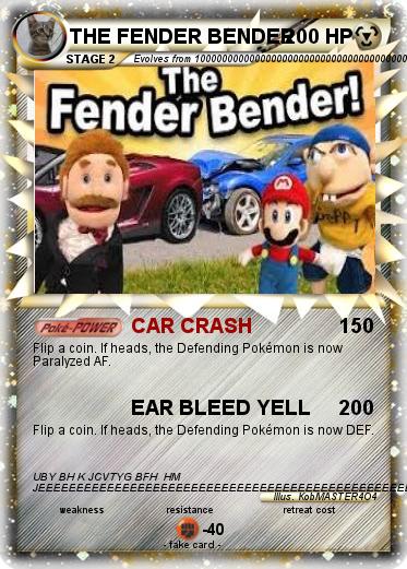 Pokemon THE FENDER BENDER