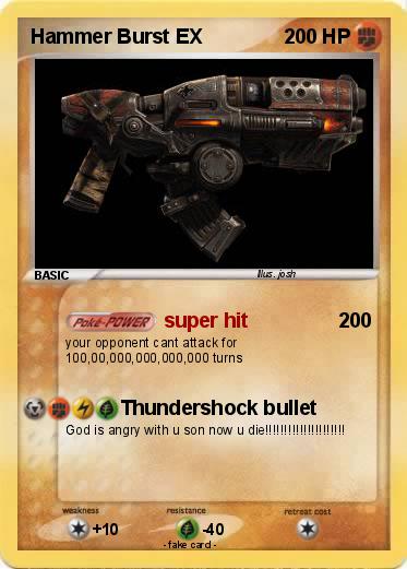 Pokemon Hammer Burst EX