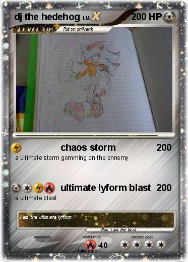 Pokemon dj the hedehog