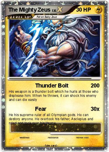 Pokemon The Mighty Zeus