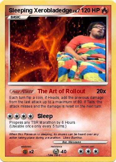 Pokemon Sleeping Xerobladedge