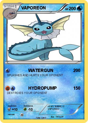 Pokemon VAPOREON