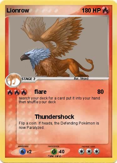Pokemon Lionrow