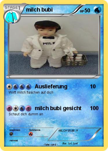 Pokemon milch bubi