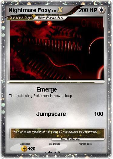 Pokemon Nightmare Foxy