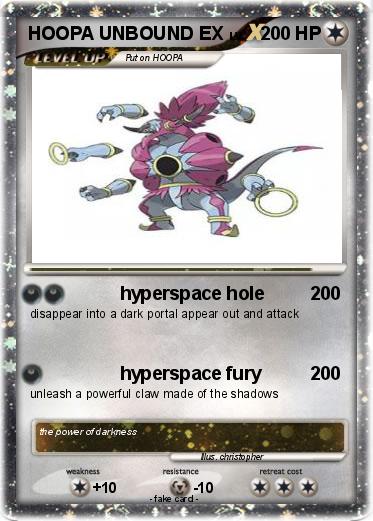 Pokemon HOOPA UNBOUND EX