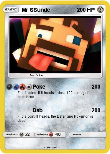 Pokemon Mr SSunde