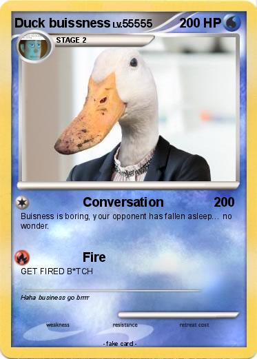 Pokemon Duck buissness