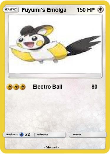 Pokemon Fuyumi's Emolga