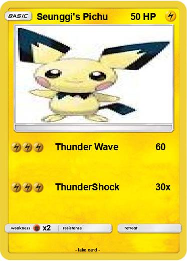 Pokemon Seunggi's Pichu