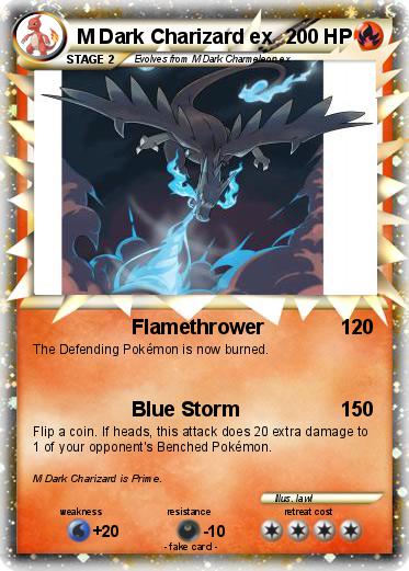 Pokemon M Dark Charizard ex