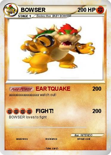 Pokemon BOWSER