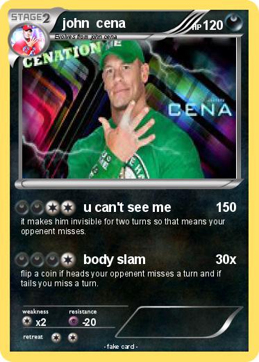 Pokemon john  cena