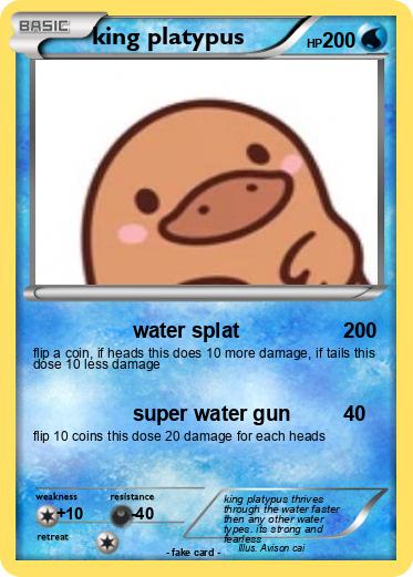 Pokemon king platypus