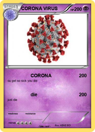 Pokemon CORONA VIRUS