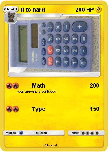 Pokemon It to hard