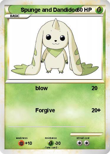 Pokemon Spunge and Dandidoo