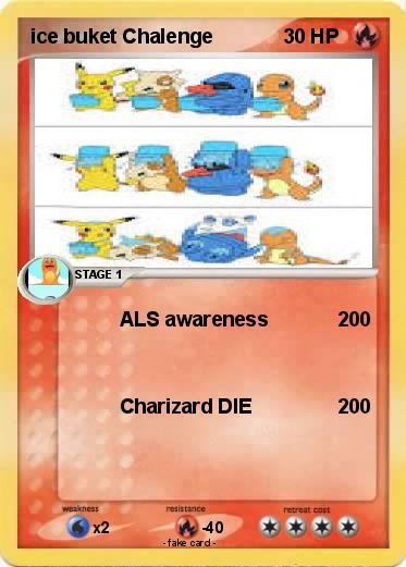 Pokemon ice buket Chalenge