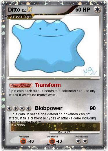 Pokemon Ditto