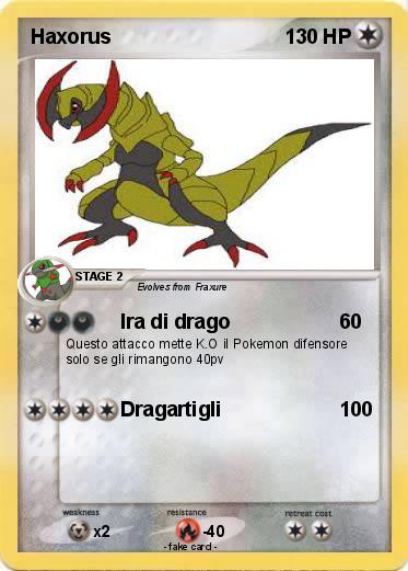 Pokemon Haxorus