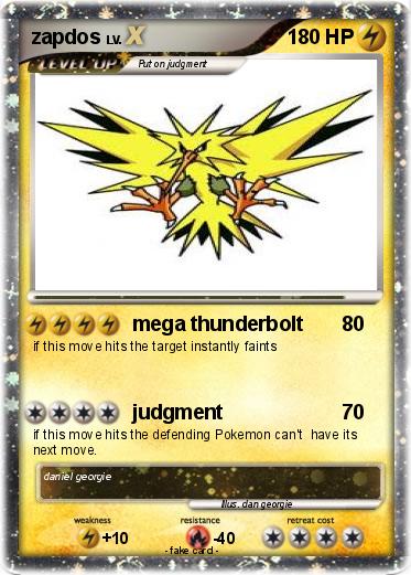Pokemon zapdos
