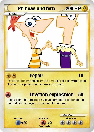 Pokemon Phineas and ferb