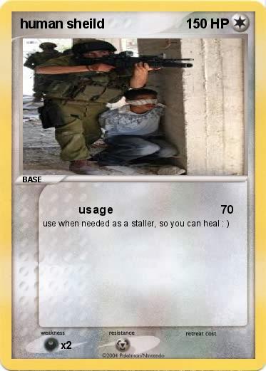 Pokemon human sheild