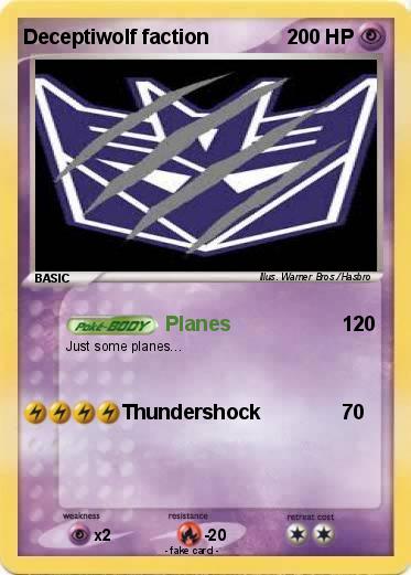 Pokemon Deceptiwolf faction