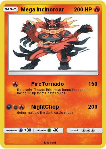 Pokemon Mega Incinoroar