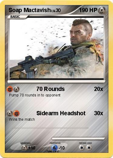 Pokemon Soap Mactavish