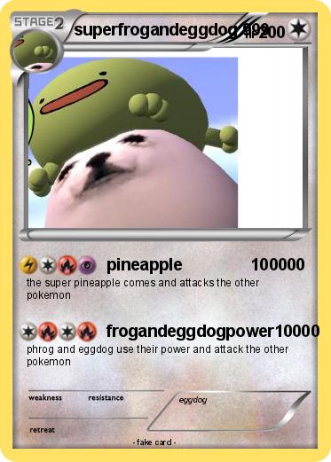 Pokemon superfrogandeggdog 999