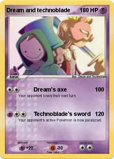 Pokemon Dream and technoblade Pokemon Dream and technoblade