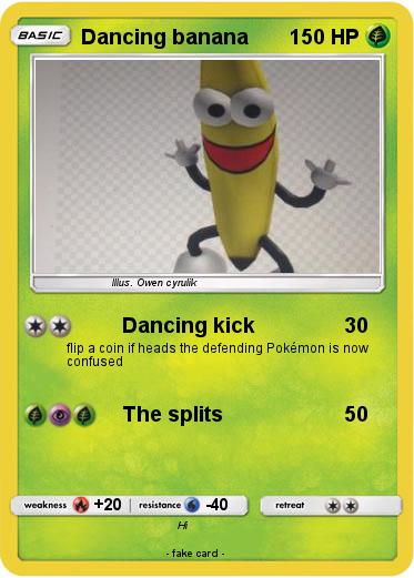 Pokemon Dancing banana