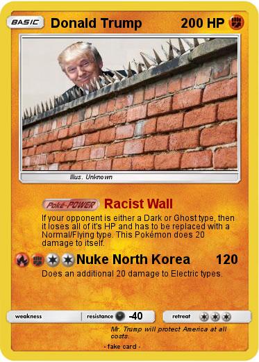 Pokemon Donald Trump