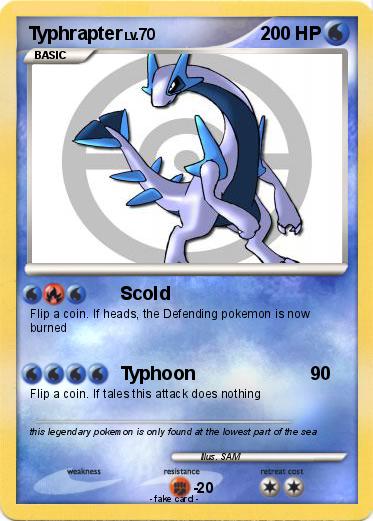 Pokemon Typhrapter