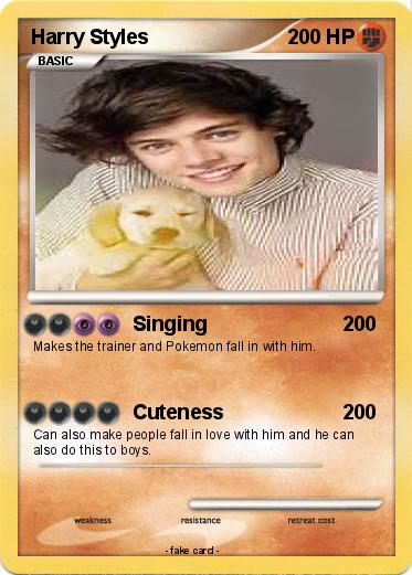 Pokemon Harry Styles