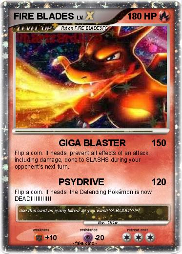 Pokemon FIRE BLADES