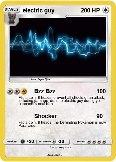 Pokemon electric guy