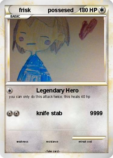 Pokemon frisk           possesed