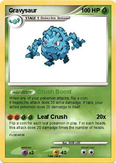 Pokemon Gravysaur