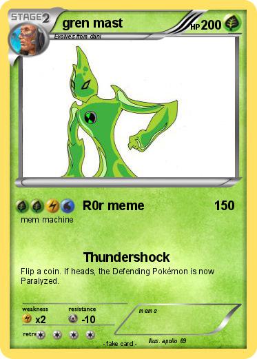 Pokemon gren mast