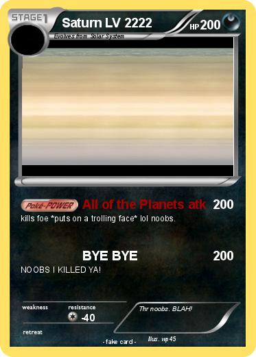 Pokemon Saturn LV 2222