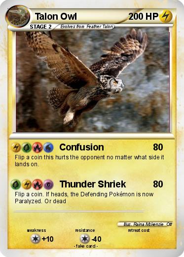 Pokemon Talon Owl