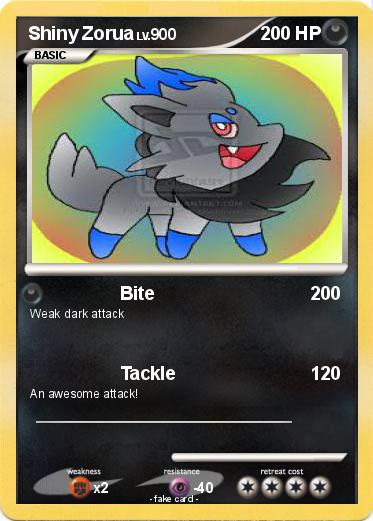 Pokemon Shiny Zorua