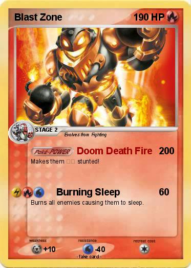 Pokemon Blast Zone