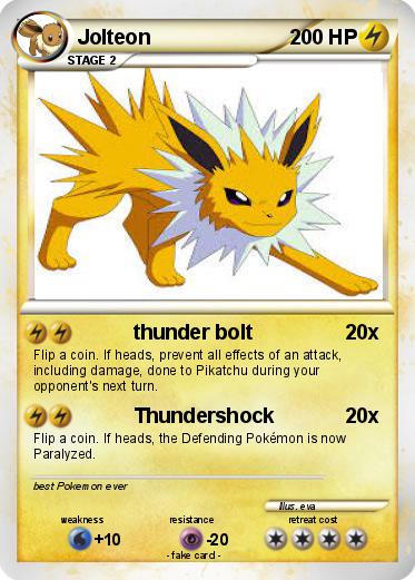 Pokemon Jolteon