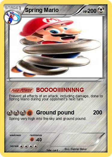 Pokemon Spring Mario