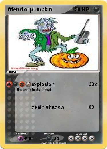Pokemon friend o' pumpkin