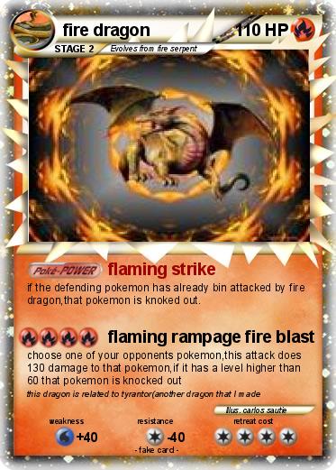 Pokemon fire dragon