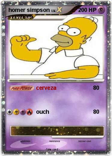 Pokemon homer simpson
